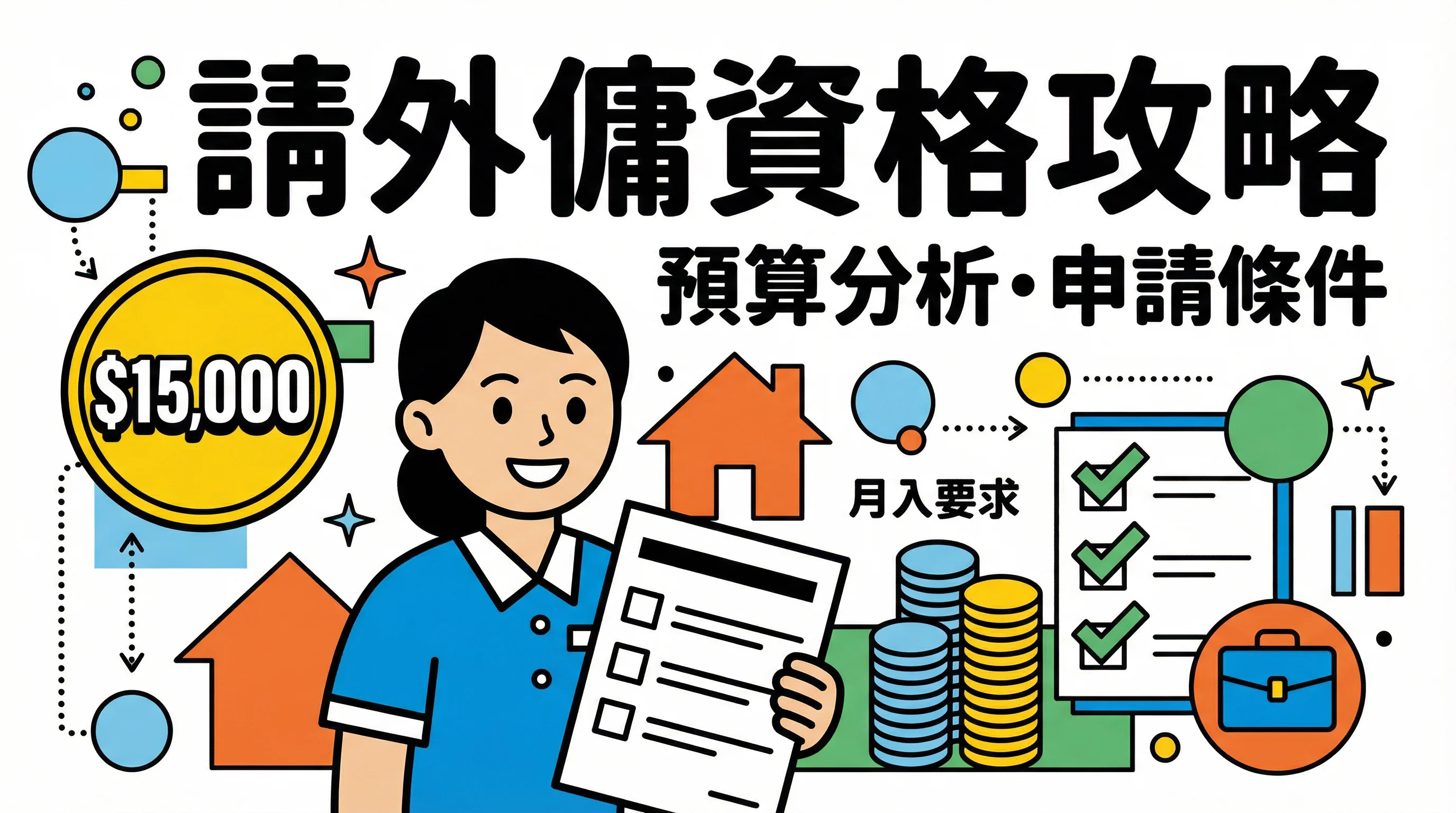 香港外傭申請資格 2026：入息證明標準、首年預算精算與入境處審核準則