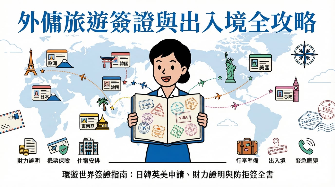 外傭旅行與簽證申請指南